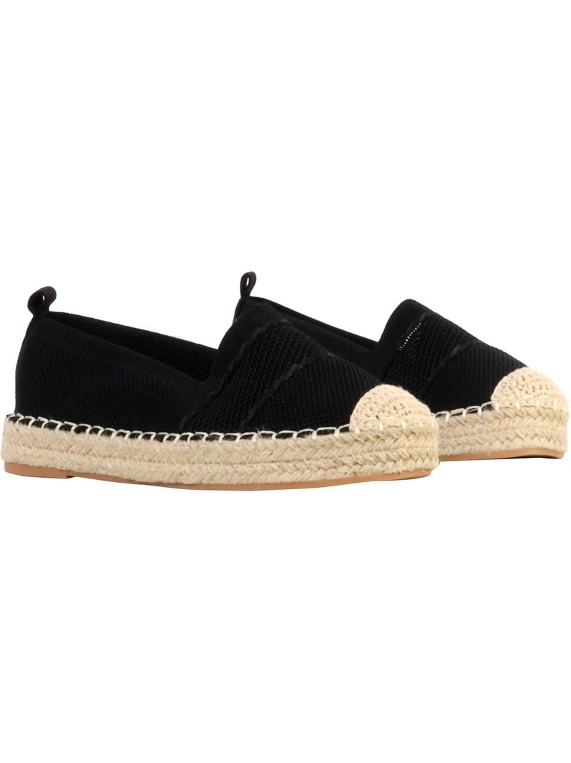 Espadrilles à Enfiler Joia Noir - Kiabi