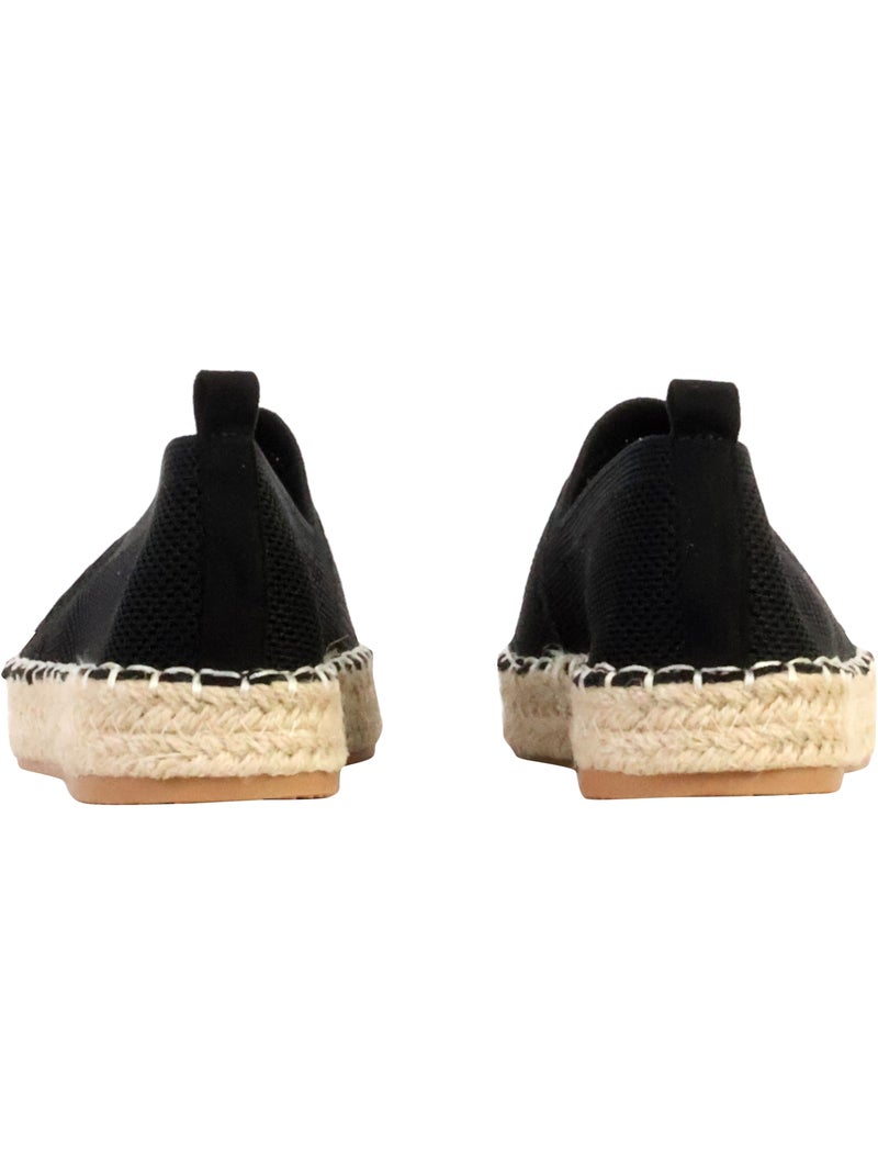 Espadrilles à Enfiler Joia Noir - Kiabi