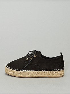 Espadrilles à lacets - Kiabi