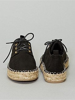 Espadrilles à lacets - Kiabi