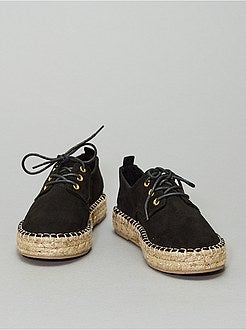 Espadrilles à lacets - Kiabi
