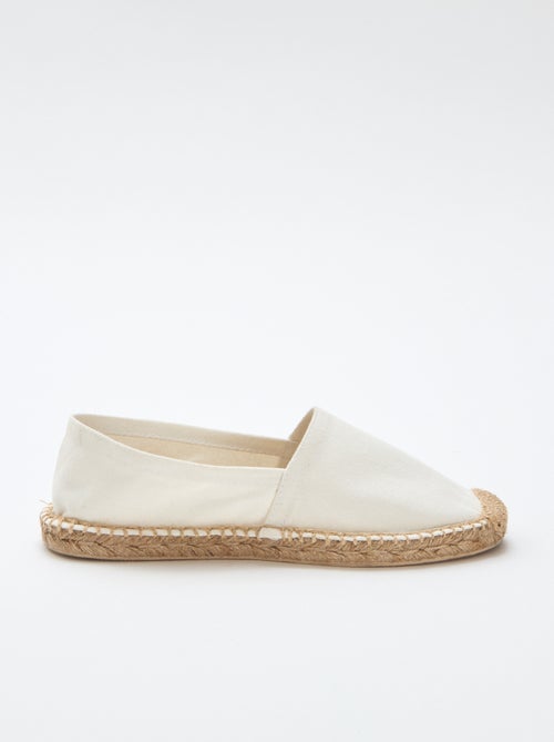 Espadrilles à motif imprimé - Kiabi