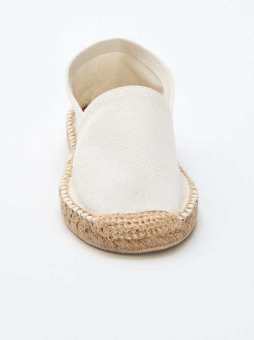 Espadrilles à motif imprimé - Kiabi