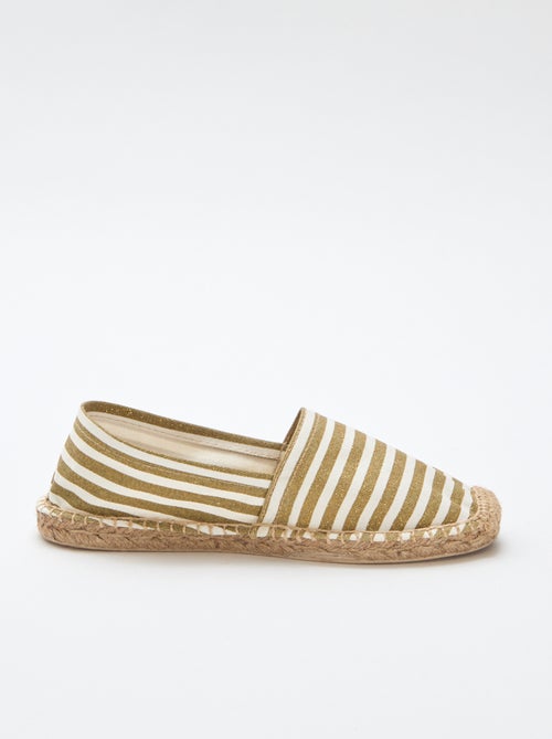 Espadrilles à motif imprimé - Kiabi