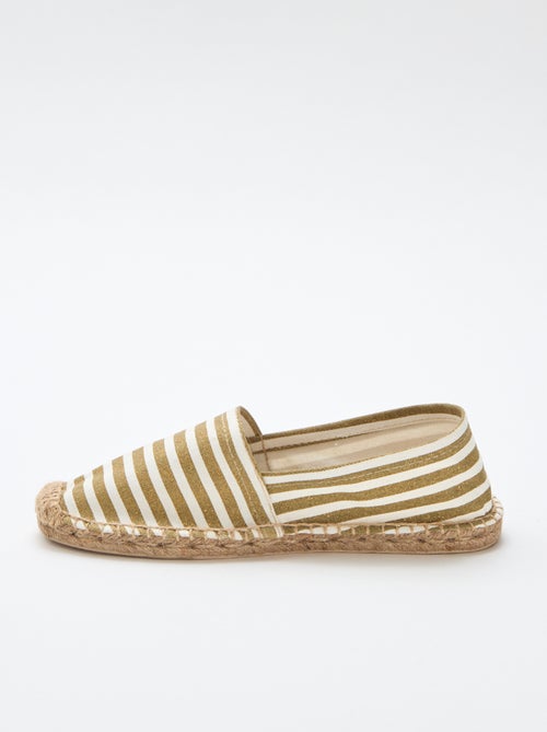 Espadrilles à motif imprimé - Kiabi
