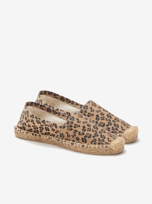 Espadrilles à motif imprimé - Kiabi