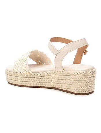 Espadrilles à plateforme pour femme