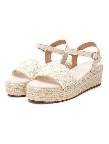 Espadrilles à plateforme pour femme