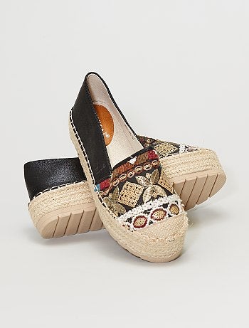 Espadrilles à plateformes
