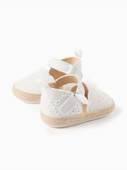 Espadrilles avec fermeture à scratch - Kiabi