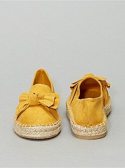 Espadrilles avec nœud - Kiabi