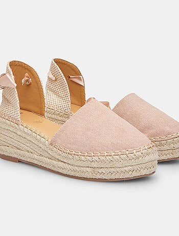Espadrilles avec talon compensé de 6 cm BATA