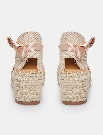 Espadrilles avec talon compensé de 6 cm BATA