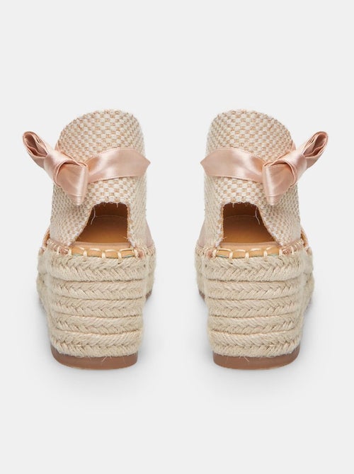 Espadrilles avec talon compensé de 6 cm BATA - Kiabi