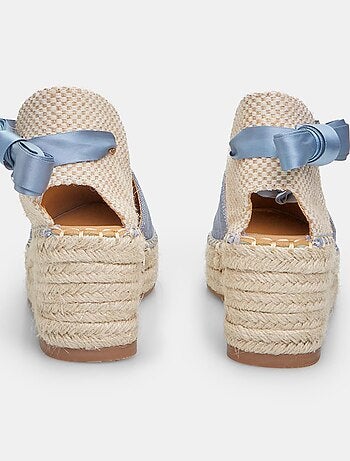 Espadrilles avec talon compensé de 6 cm BATA