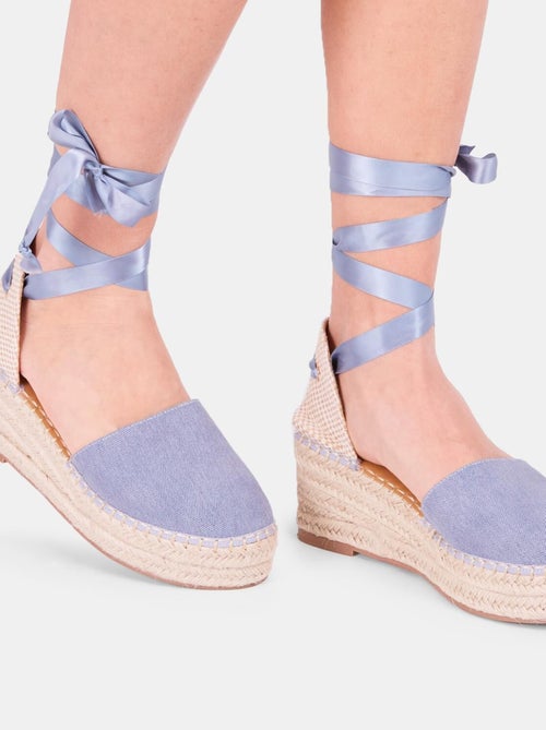 Espadrilles avec talon compensé de 6 cm BATA - Kiabi