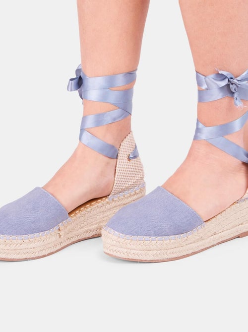 Espadrilles avec talon compensé de 6 cm BATA - Kiabi