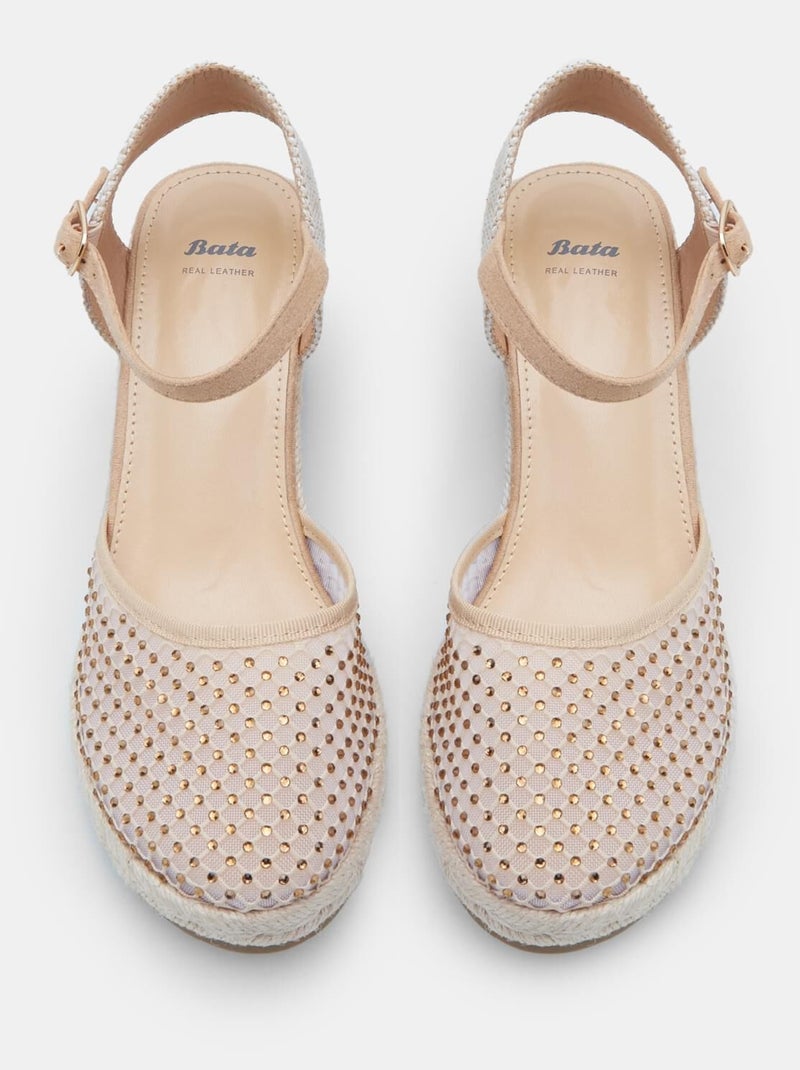Espadrilles BATA Beige - Kiabi