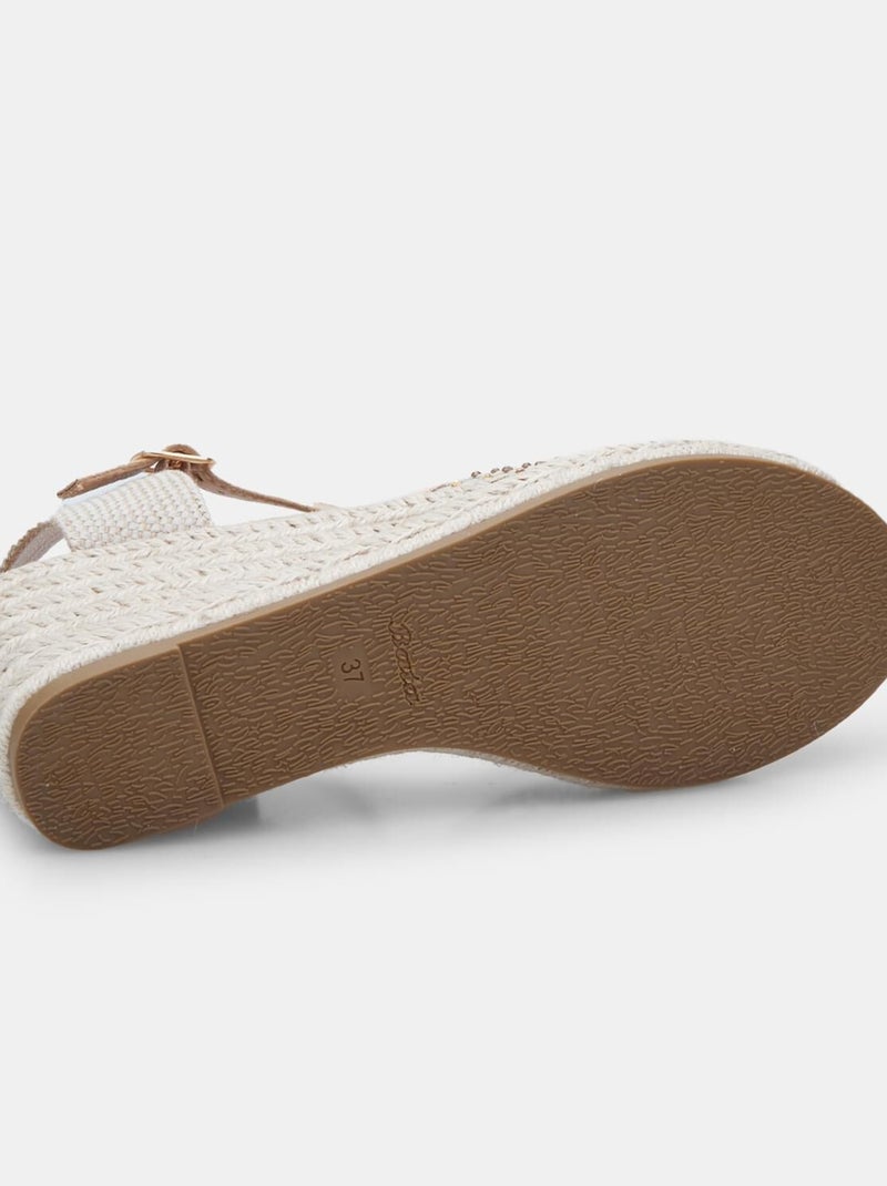 Espadrilles BATA Beige - Kiabi