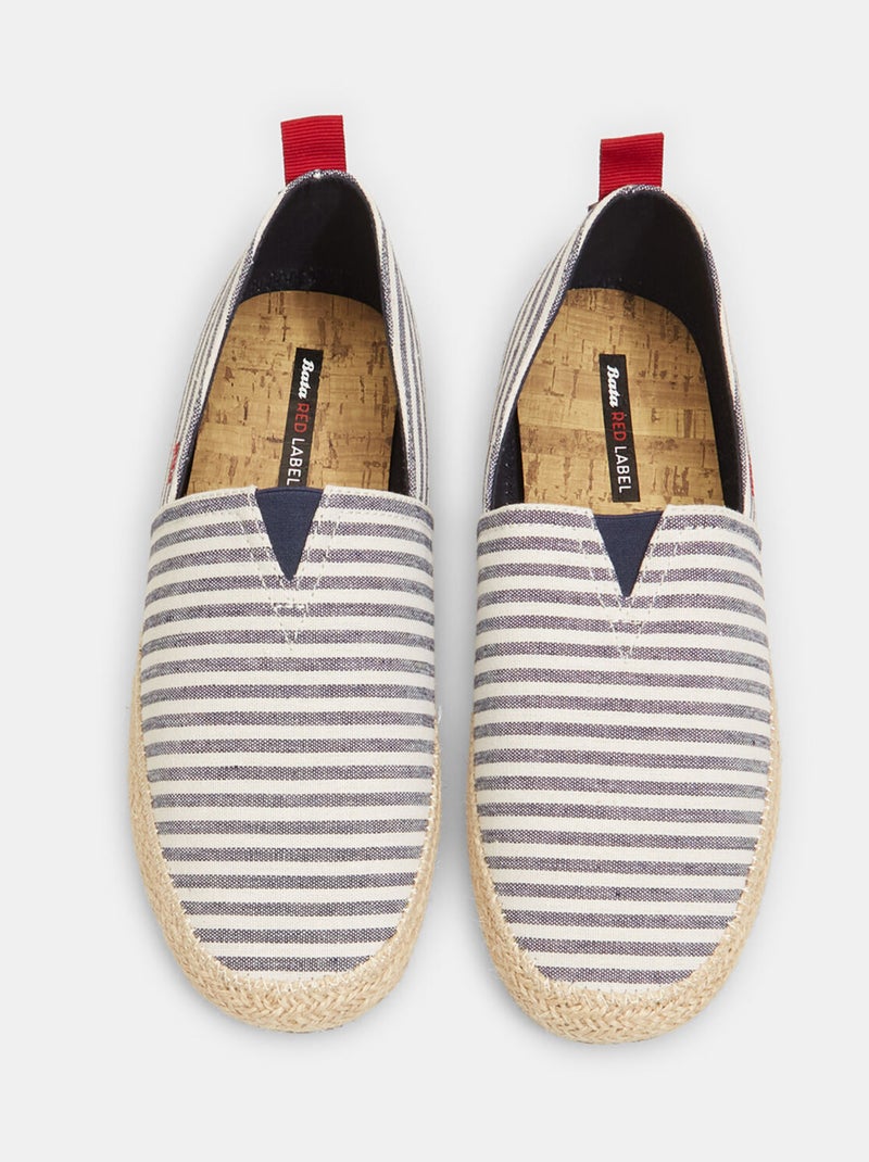 Espadrilles Bata Red Label Blanc - Kiabi