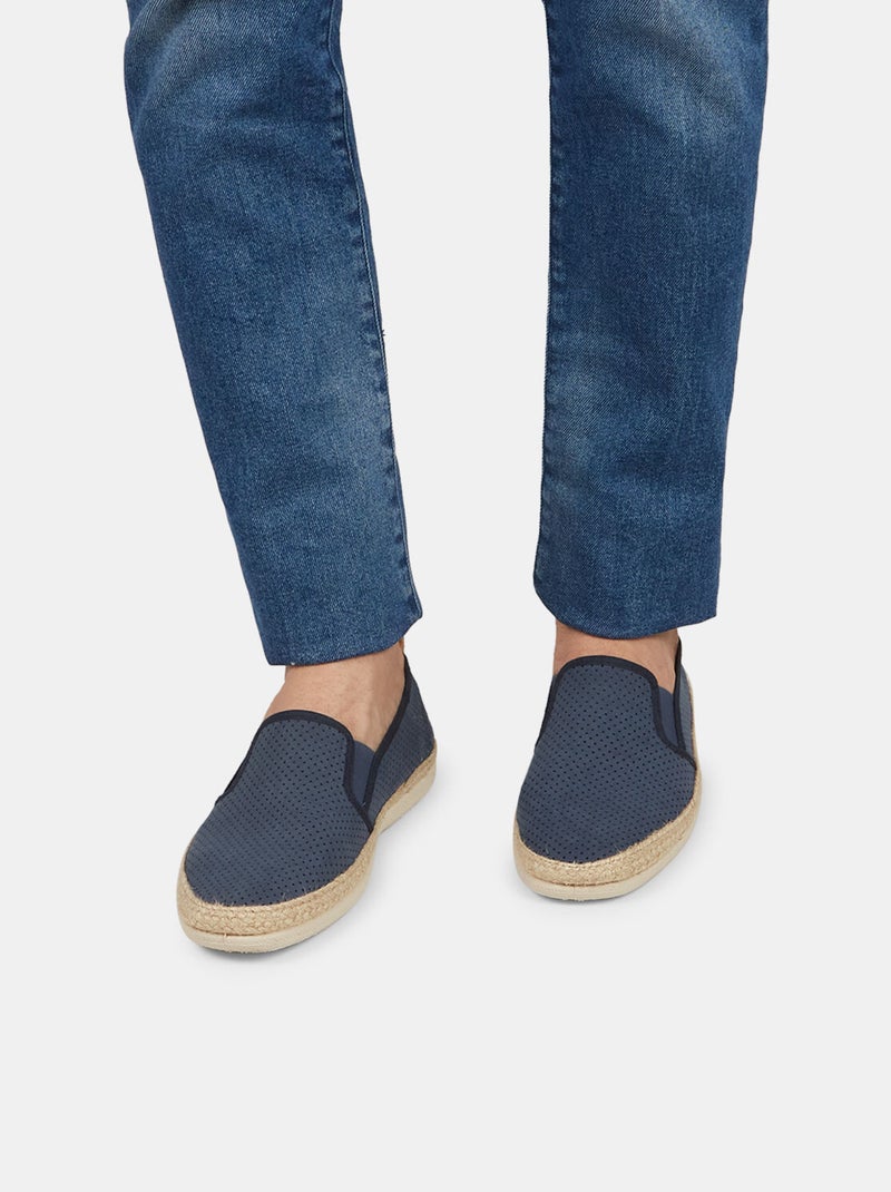 Espadrilles Bata Red Label Bleu - Kiabi