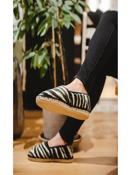 Espadrilles Chaussons imprimée - Kiabi