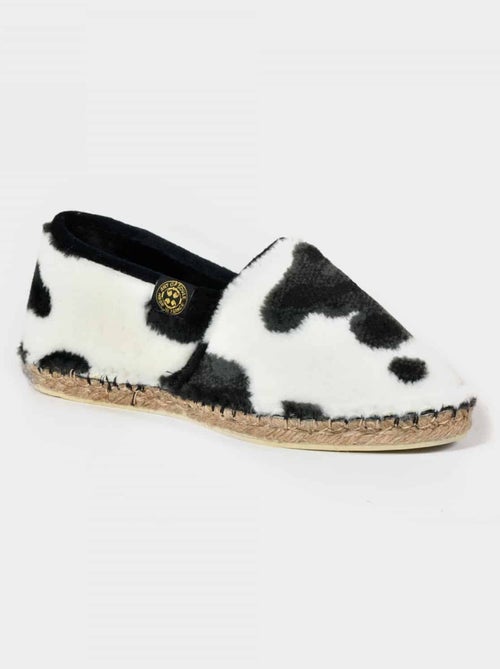 Espadrilles Chaussons imprimée - Kiabi