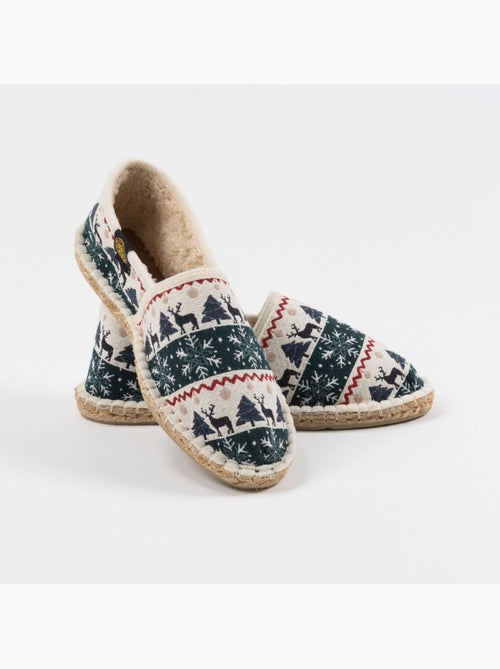 Espadrilles Chaussons rayée - Kiabi