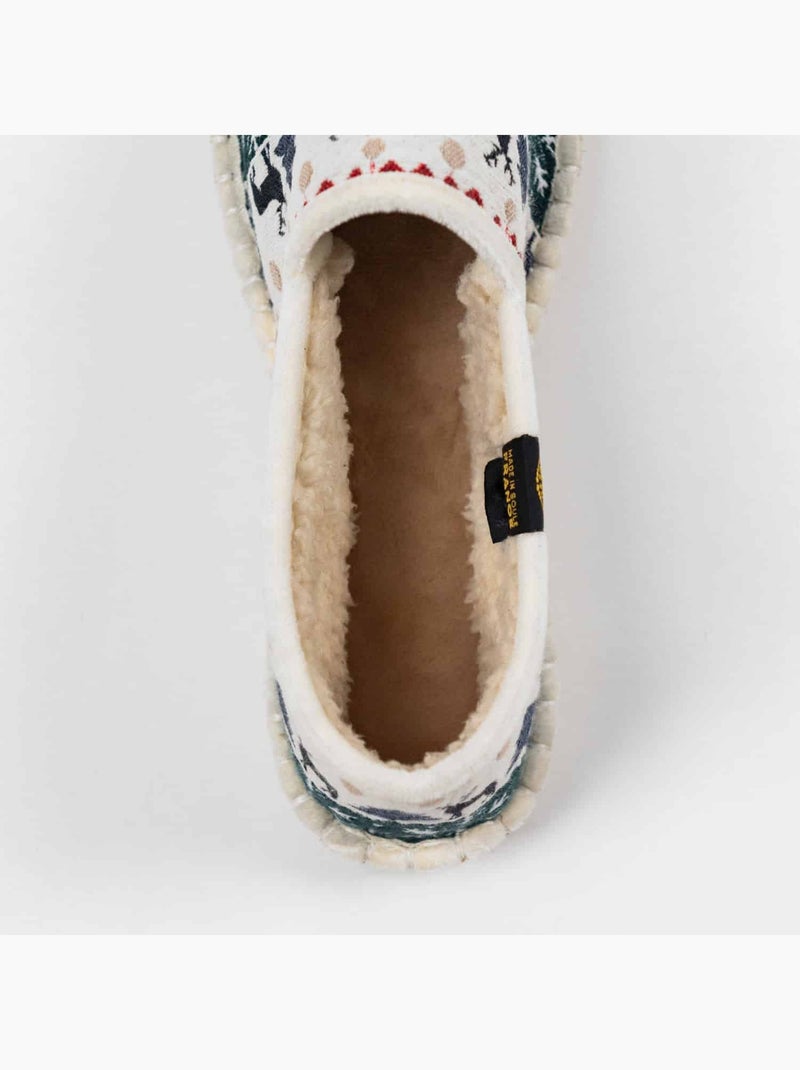 Espadrilles Chaussons rayée Bleu - Kiabi