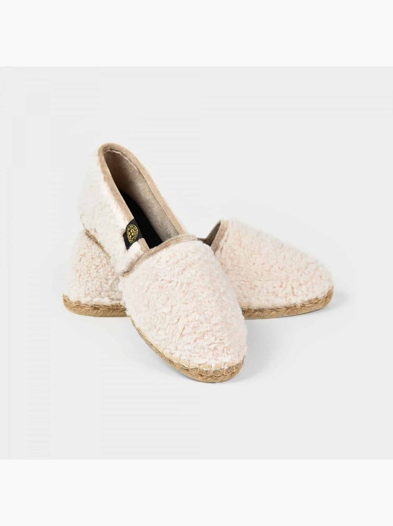 Espadrilles Chaussons unie Blanc - Kiabi