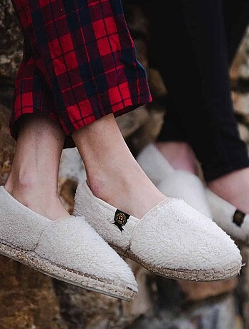 Espadrilles Chaussons rayée