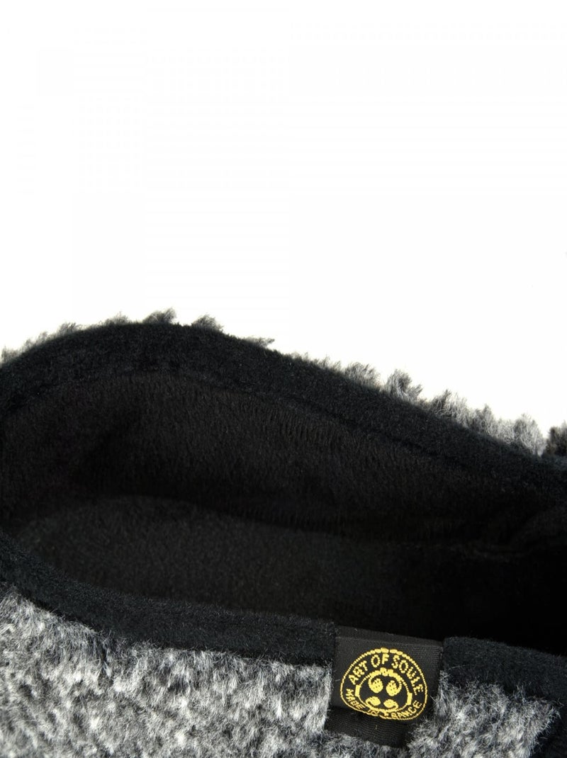 Espadrilles Chaussons unie Gris - Kiabi