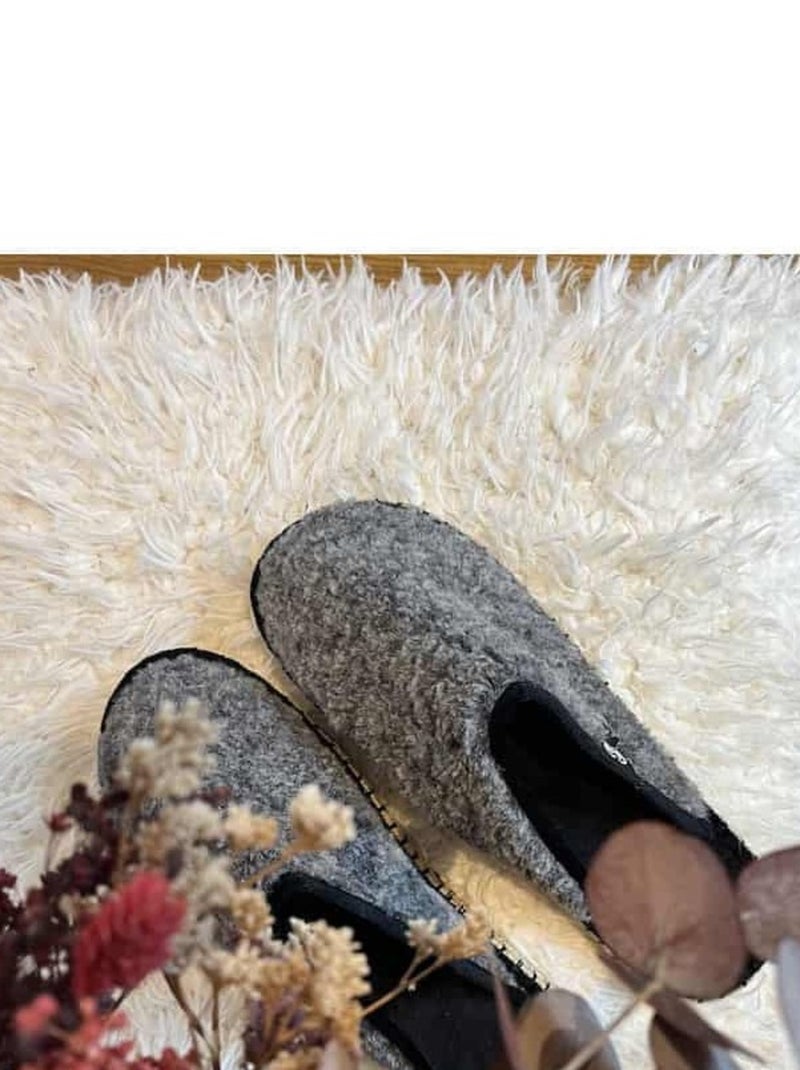Espadrilles Chaussons unie Noir - Kiabi
