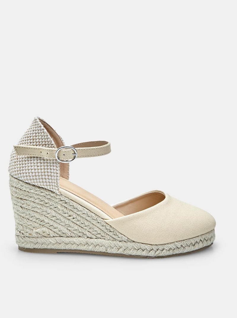 Espadrilles comfortables BATA Beige - Kiabi