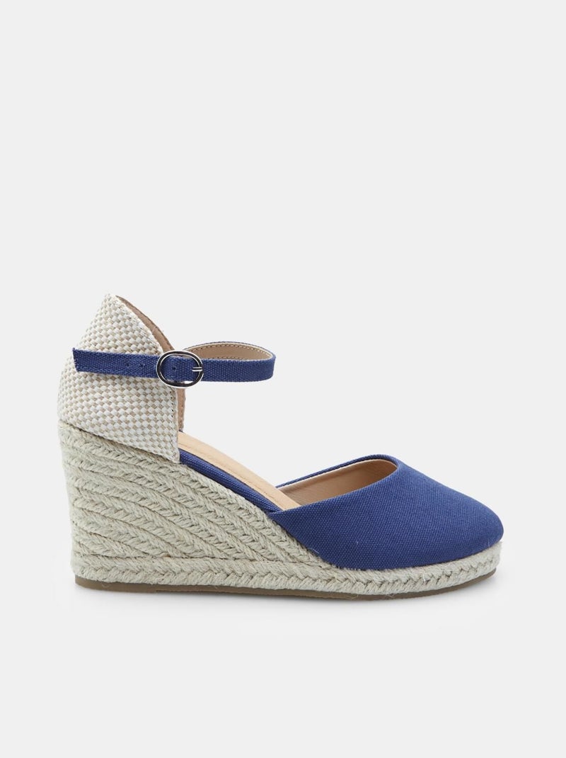 Espadrilles comfortables BATA Bleu - Kiabi