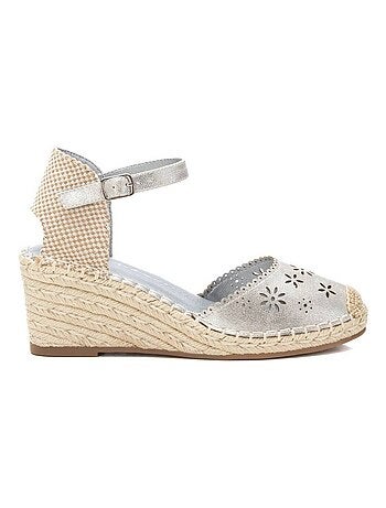 Espadrilles compensées pour femme