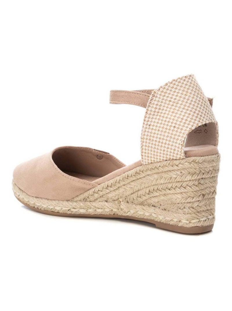 Espadrilles compensées pour femme Beige - Kiabi