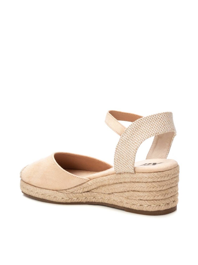 Espadrilles compensées pour femme Beige - Kiabi