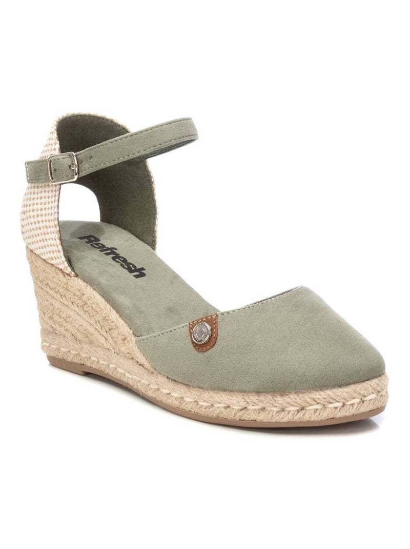 Espadrilles compensées pour femme Bleu azur - Kiabi