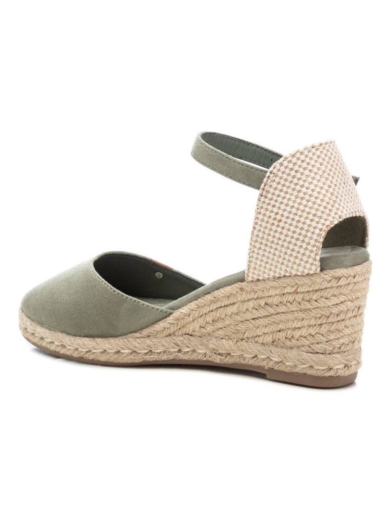 Espadrilles compensées pour femme Bleu azur - Kiabi