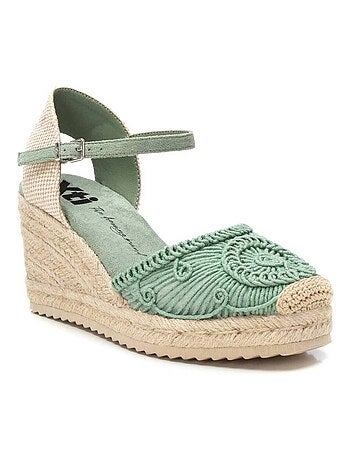 Espadrilles compensées pour femme