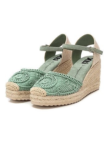 Espadrilles compensées pour femme