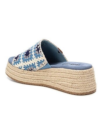 Espadrilles compensées pour femme
