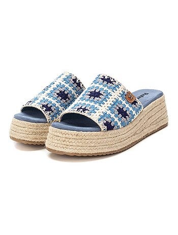Espadrilles compensées pour femme