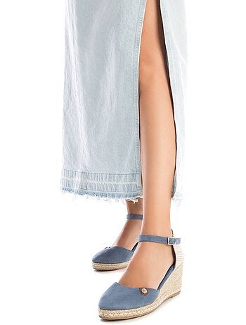 Espadrilles compensées pour femme