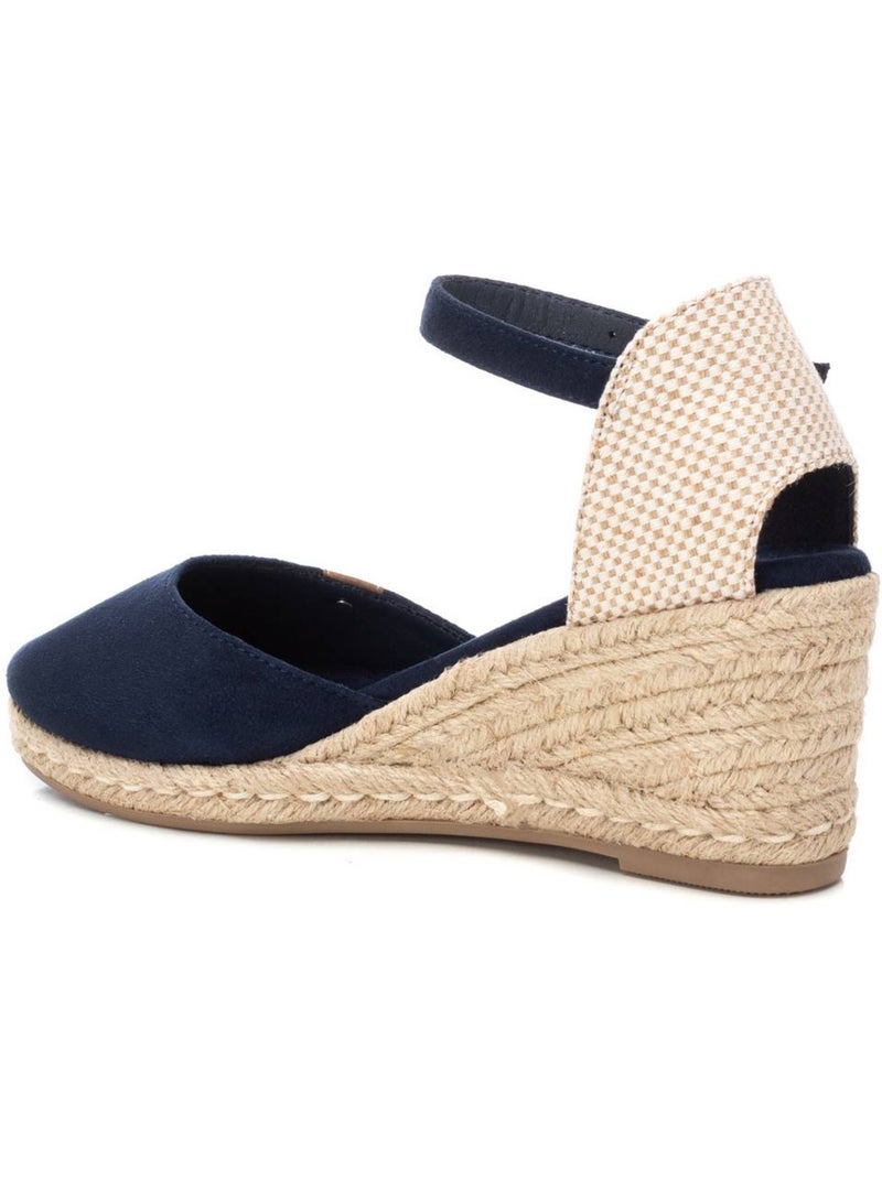 Espadrilles compensées pour femme Bleu - Kiabi