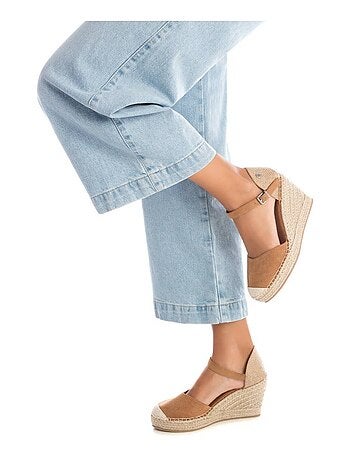 Espadrilles compensées pour femme