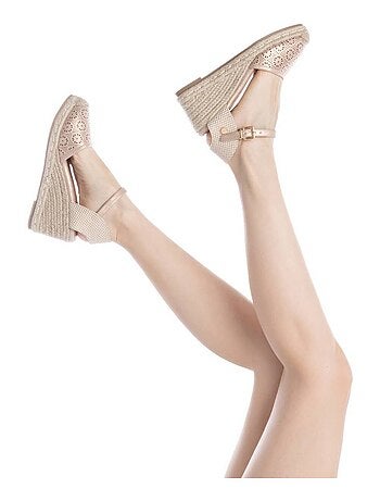 Espadrilles compensées pour femme