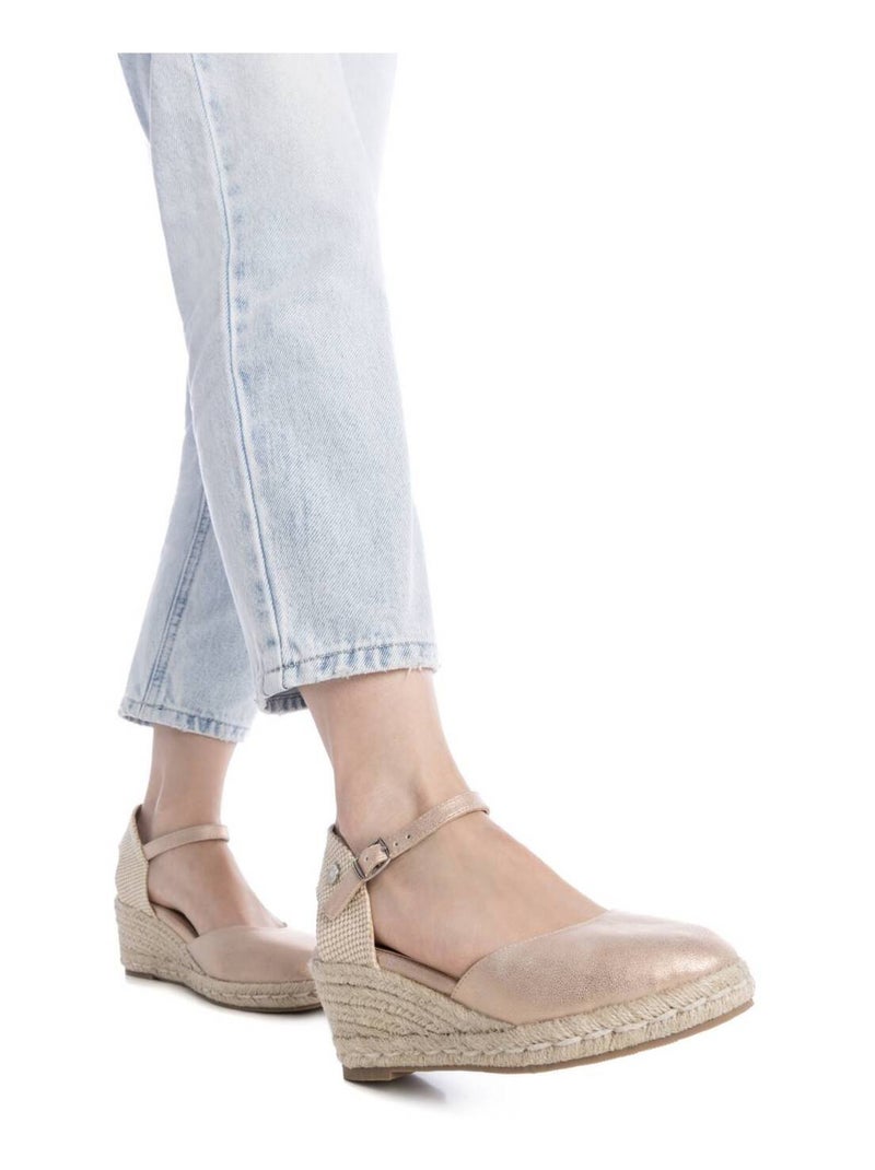 Espadrilles compensées pour femme Crème - Kiabi