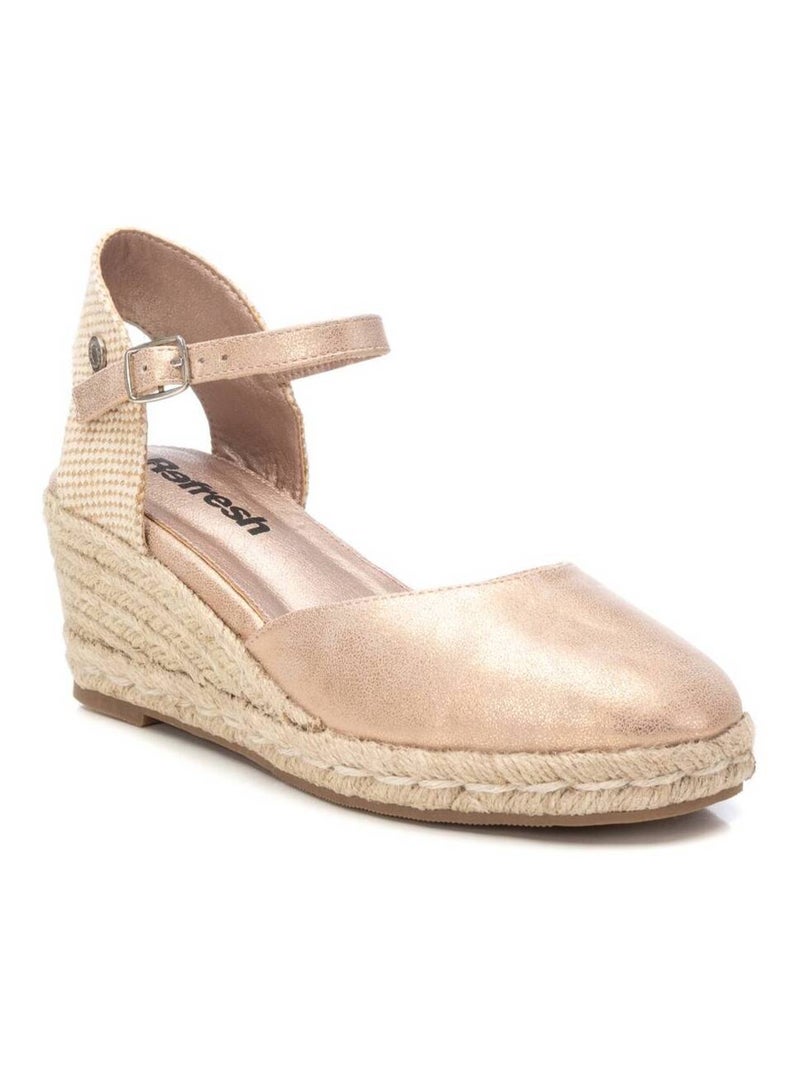 Espadrilles compensées pour femme Crème - Kiabi
